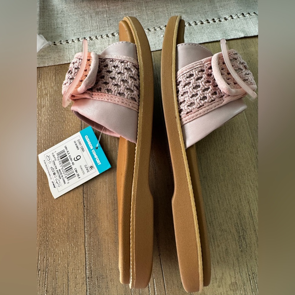 Reef Sunny Emma Woven Sandals, Pale Mauve Textile, NWT, Women’s Size 9 - Picture 5 of 11
